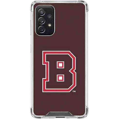 Brown University B Logo Galaxy A72 5G Clear Case